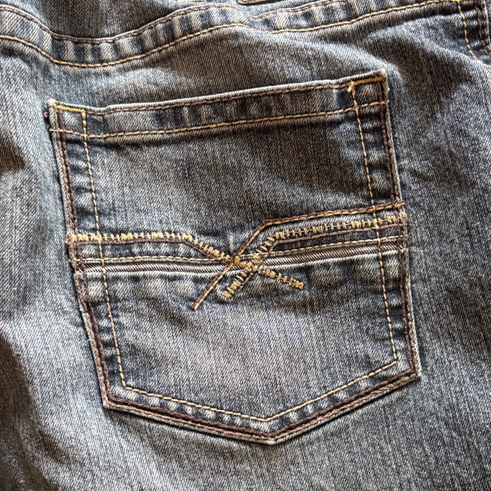 Ariat Men's Classic Indigo Straight Jeans M4 Relaxed Straight Leg sz 40 long 30 - Picture 3 of 7